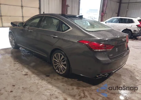 2020 Genesis G80 5.0 Ultimate Awd из США, поврежденный, VIN KMTFN4JF0LU334792